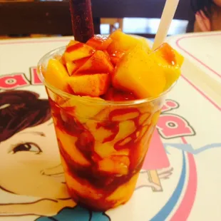 So good . This is what I imagined they would taste like...soft ripe mango..so spicy and sour and sweet