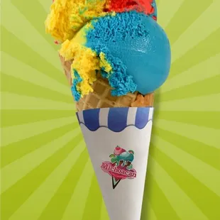 Hero o super man ice cream