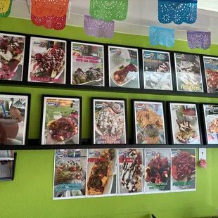 mexican food and decorations