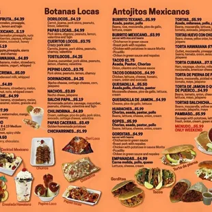 menu, sushi and sashimi