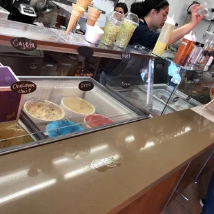 people in a restaurant