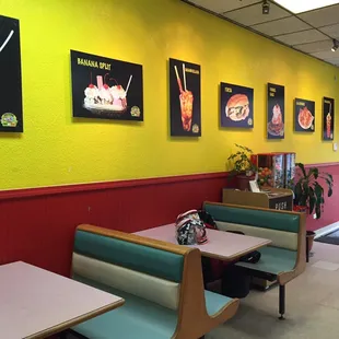 the interior of a restaurant