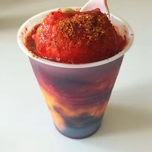 Mangoneada w/ strawberry