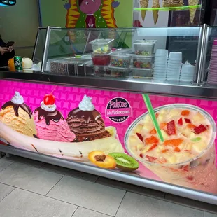 an ice cream shop