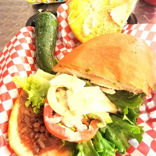 Steak torta