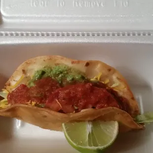 Fried Chicken Tacos