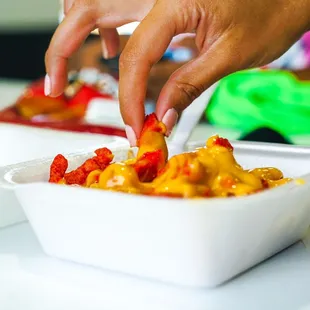 Hot Cheetos &amp; cheese