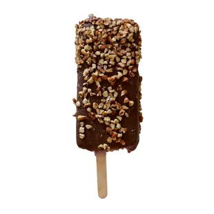 EQUIMAL DE BLUE RASPBERRY: Blue Raspberry popsicle covered in chocolate and pecan.