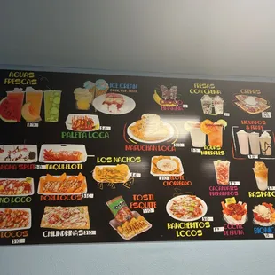 Their menu