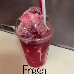 a frozen drink