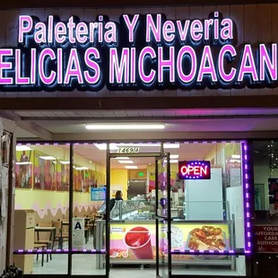 Very welcoming front.