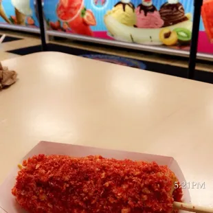 Hot Cheetos Elote