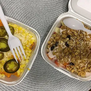 Dorilotes and energetico (parfait)