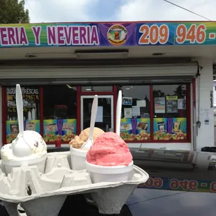 Delicious ice cream!