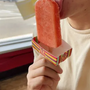 watermelon popsicle