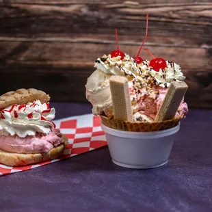 dessert, food