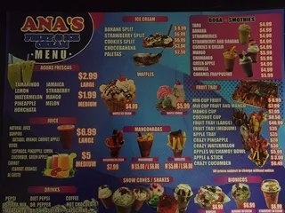 Ana’s Fruit & Ice Cream