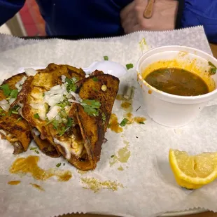 Quesa Birria Tacos