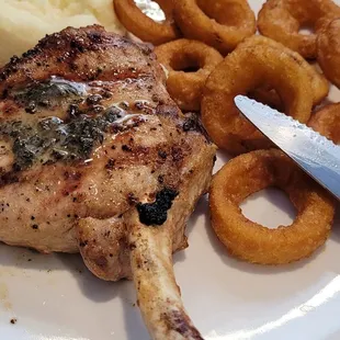 Frenchwed pork chop