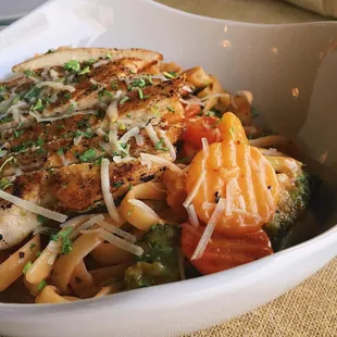 Chicken Primavera Pasta Weekend Special!
