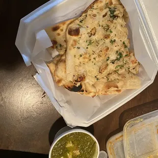 Garlic Naan