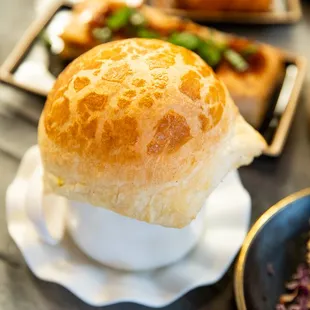 Fresh Almond Tea with Egg White