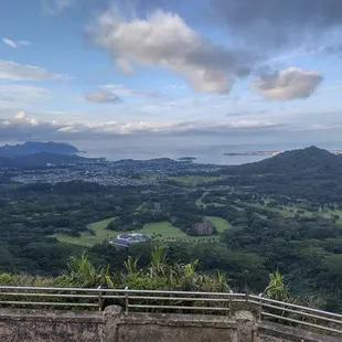 Northward view from the observation level