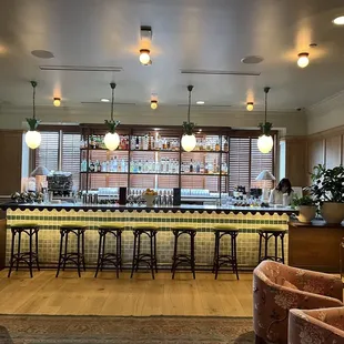 The cool lobby bar - happy hour available!