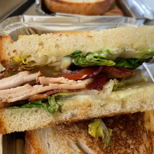 Turkey Club Sandwich