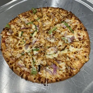 pizza, food