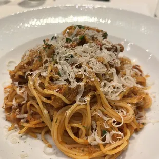 Crab pasta
