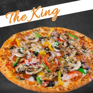 pizza, food