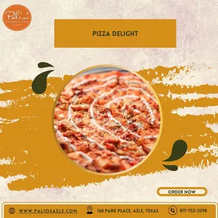 The crust so crispy, the toppings so savory, it's a pizza party in every bite!
Place your order now:- https://bit.ly/orderfrmpaliosazle