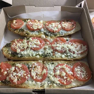 The Greek Bread appetizer was excellent! And free cause I joined the VIP club!