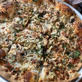 Nutty Chicken was excellent blend of taste and texture.