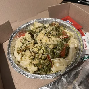 Pesto Chicken pasta