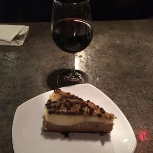Turtle cheesecake