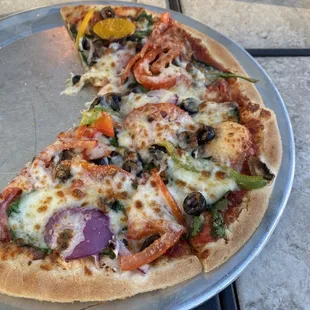 Palio's Vegetable Small Pizza