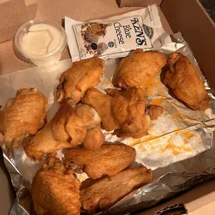 Buffalo-less buffalo wings