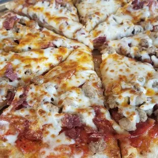 They now serve cauliflower crust pizza. Got it in their meat specialty pizza.