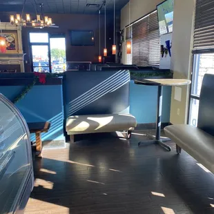 Interior of the store