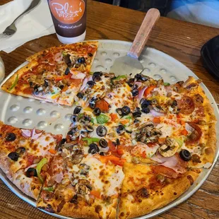 The King pizza.