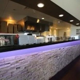 interior, sushi and sashimi