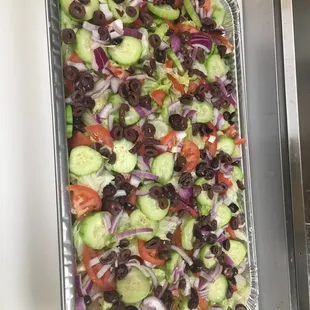 Creek salad big order