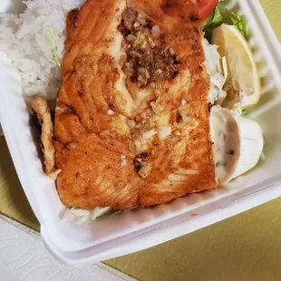 Garlic Salmon
