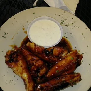 Teriyaki wings... No base seasoning