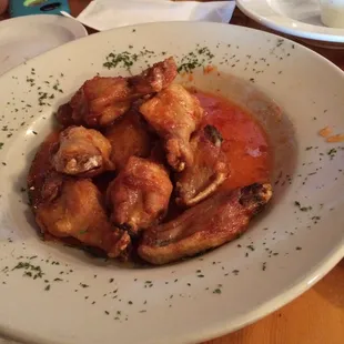 Wings on special during NFL games. Great deal.