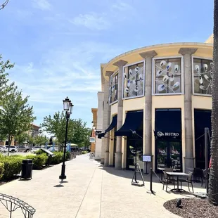 Streets are fairly wide, sidewalks have plenty of room, and everything is easily accessible!