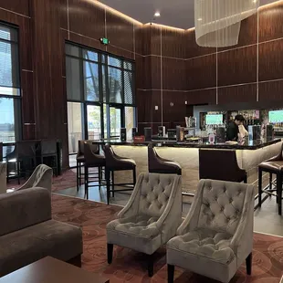 Bar area.
