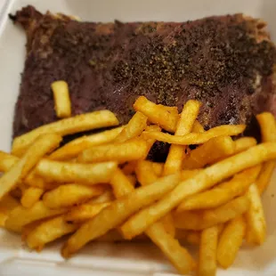 1/2 rack with frys